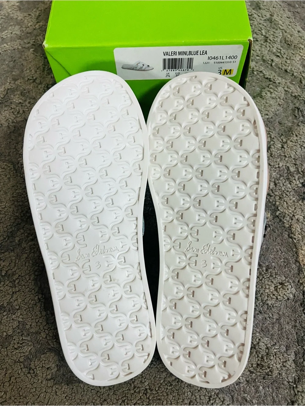NIB❤️Sam Edelman Girls VALERI SLIDE SANDAL sz3